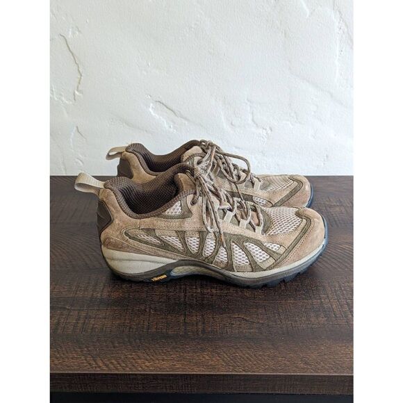 Merrell Siren Ventilator Desert Sage Vibram Hiking Shoes - Size 8 - Picture 1 of 8